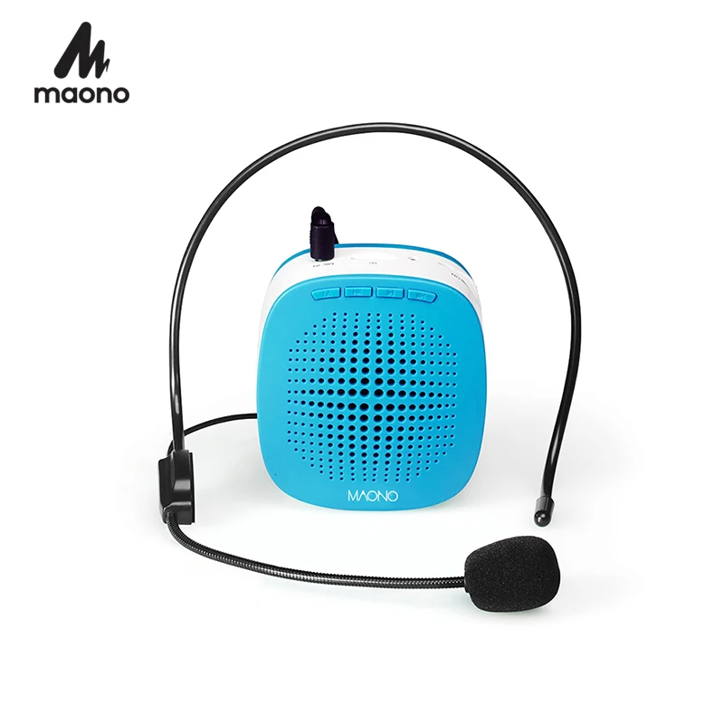 MAONO Wired Mini Audio Speaker Portable Voice Amplifier Natural Stereo Sound Microphone Loudspeaker for Tour Guide Speech
MAONO Wired Mini Audio Speaker Portable Voice Amplifier Natural Stereo Sound Microphone Loudspeaker for Tour Guide Speech