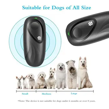 Ultrasonic Dog Repellent Anti Barking Stop Bark Training Device 2 in 1 Goods for Pets Dog Repeller Dog Supplies Training Tools
Ultrasonic Dog Repellent Anti Barking Stop Bark Training Device 2 in 1 Goods for Pets Dog Repeller Dog Supplies Training Tools