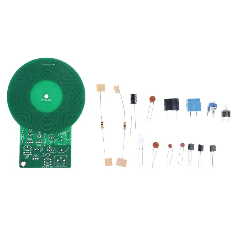1Set Metal Detector DC 3V-5V DIY Assemble Electronic Kit Welding Exercise Board for Beginners
1Set Metal Detector DC 3V-5V DIY Assemble Electronic Kit Welding Exercise Board for Beginners