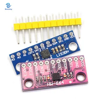 LIS3DSH high-resolution three-axis accelerometer triaxial accelerometer module LIS3DH for Arduino
LIS3DSH high-resolution three-axis accelerometer triaxial accelerometer module LIS3DH for Arduino