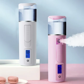 Mini Nano Facial Sprayer USB Nebulizer Face Steamer Humidifier Hydrating Anti-aging Wrinkle Women Beauty Skin Care Tools
Mini Nano Facial Sprayer USB Nebulizer Face Steamer Humidifier Hydrating Anti-aging Wrinkle Women Beauty Skin Care Tools