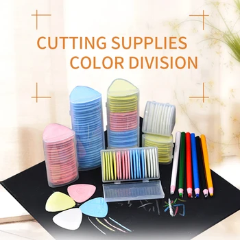 Colorful Erasable Fabric tailors chalk Fabric Patchwork Marker Clothing Pattern DIY Sewing Tool Needlework Accessories
Colorful Erasable Fabric tailors chalk Fabric Patchwork Marker Clothing Pattern DIY Sewing Tool Needlework Accessories