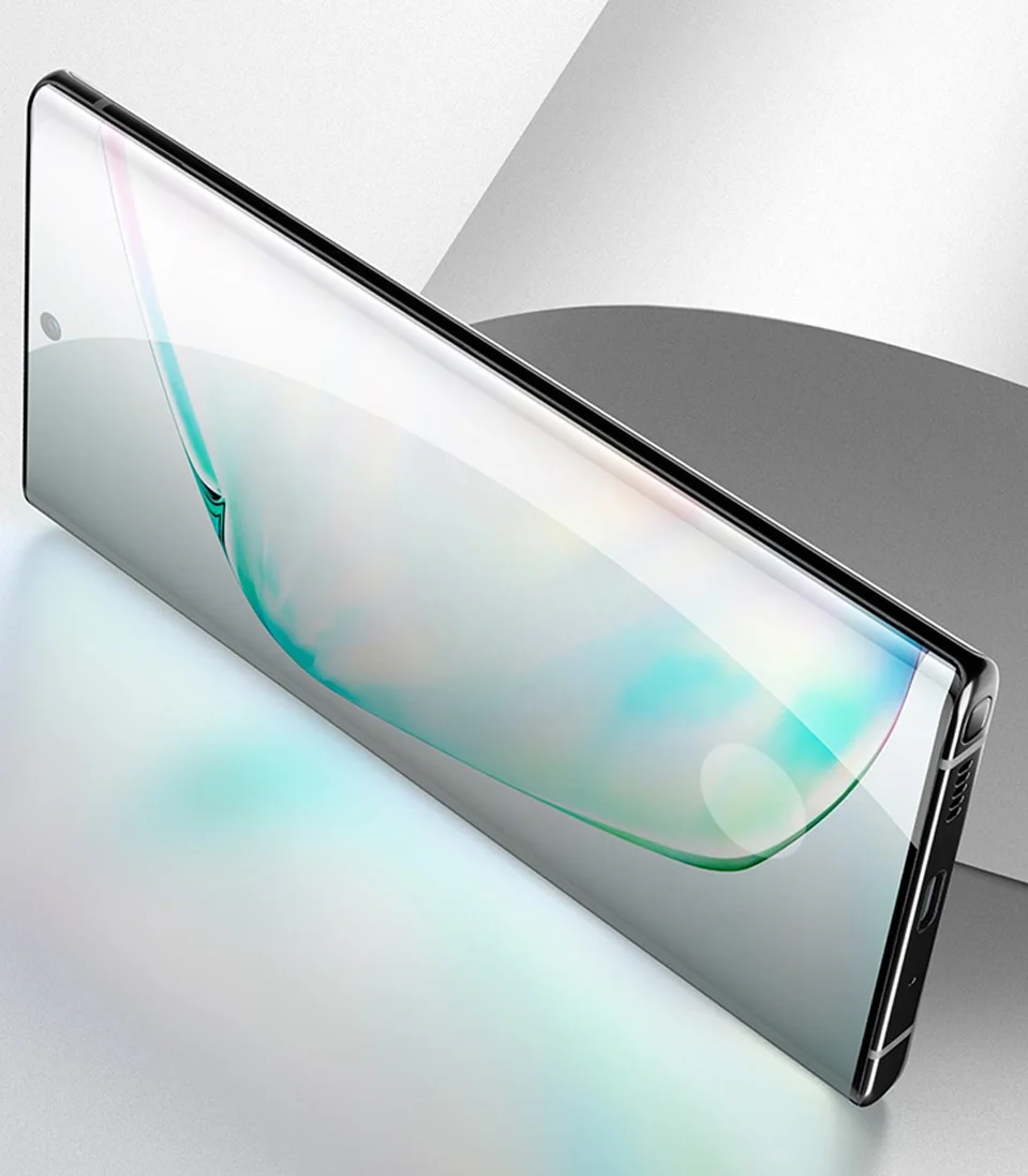 3D Tempered Glass For Samsung Galaxy Note 10 Plus Note10 5G Curved Screen Protective Glass For Samsung Note 9 8 S8 S9 S10 Plus (9)