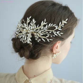 Charming Rhinestone Bridal Crown Hair Clip Light gold Color Wedding Headpiece Handmade Hair Jewelry For Women Prom
Charming Rhinestone Bridal Crown Hair Clip Light gold Color Wedding Headpiece Handmade Hair Jewelry For Women Prom