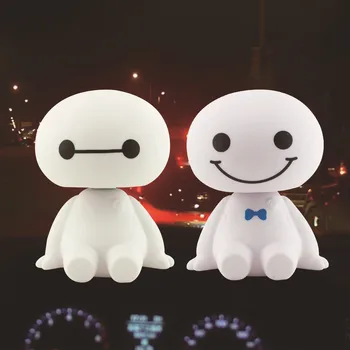 Cartoon Plastic Creative Spring Shaking Head Doll Ornaments Car Supplies Bagged Big White Smiley Face Cab Accessories
Cartoon Plastic Creative Spring Shaking Head Doll Ornaments Car Supplies Bagged Big White Smiley Face Cab Accessories