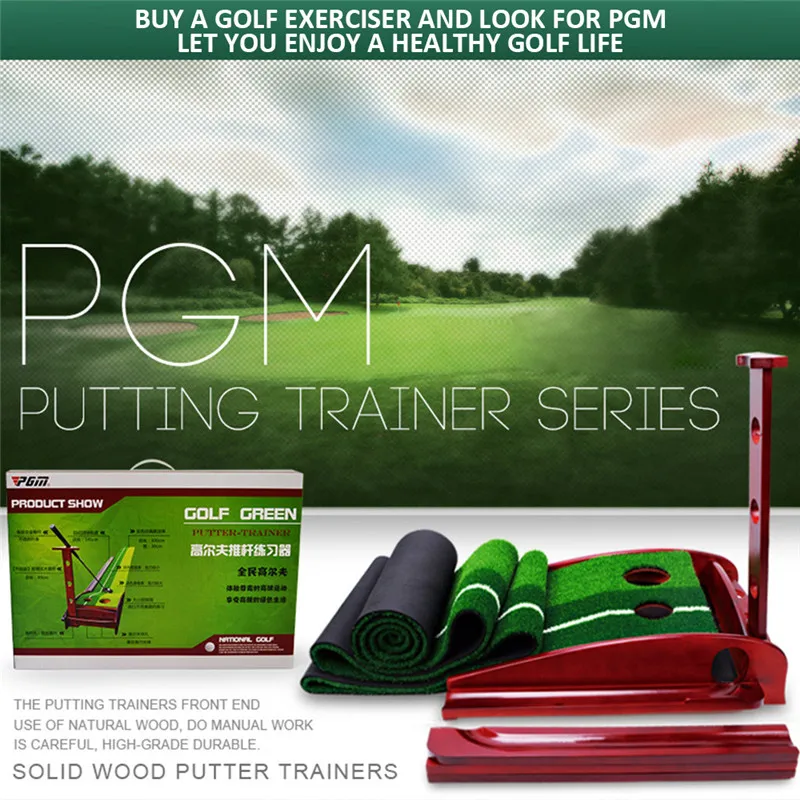 PGM Indoor Golf Putting Trainer Ball Return 3M/3.5M Solid Wood Putter Exercise Golf Practice Putting Equipment
PGM Indoor Golf Putting Trainer Ball Return 3M/3.5M Solid Wood Putter Exercise Golf Practice Putting Equipment