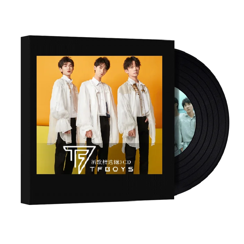 TFBOYS Karry Roy Jackson China Original Pop Music CD Disc Chinese Young Male Team Singer Song Album Collection 12cm Vinyl Record
TFBOYS Karry Roy Jackson China Original Pop Music CD Disc Chinese Young Male Team Singer Song Album Collection 12cm Vinyl Record