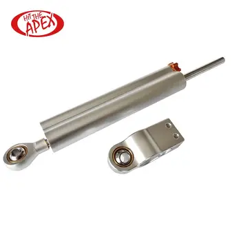 Universal CNC Aluminum Adjustable Steering Damper Stabilizer Reversed Safety Control Motorcycle For MV Agusta F3 675/800 12-17