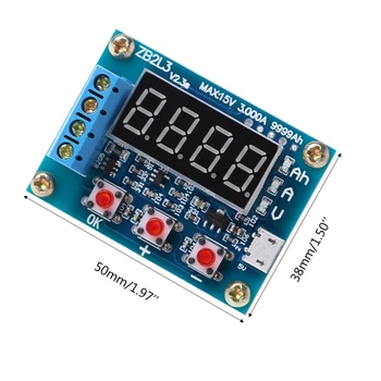 New ZB2L3 Li-ion Lithium Lead-acid Battery Capacity Meter Discharge Tester Analyzer Measurement Analysis Instruments
New ZB2L3 Li-ion Lithium Lead-acid Battery Capacity Meter Discharge Tester Analyzer Measurement Analysis Instruments