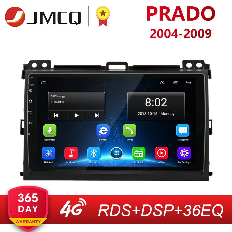 9" Android Car Radio for Toyota LAND CRUISER Prado 120 2004-2009 RDS DSP Player Touch Screen Multimedia Players 4G NET + Frame
9" Android Car Radio for Toyota LAND CRUISER Prado 120 2004-2009 RDS DSP Player Touch Screen Multimedia Players 4G NET + Frame