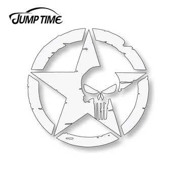 JumpTime 13cm X 13cm Army Star PUNISHER SKULL Decal Car Stickers The Whole Body Accessories JDM Window Bumper Vinyl
JumpTime 13cm X 13cm Army Star PUNISHER SKULL Decal Car Stickers The Whole Body Accessories JDM Window Bumper Vinyl