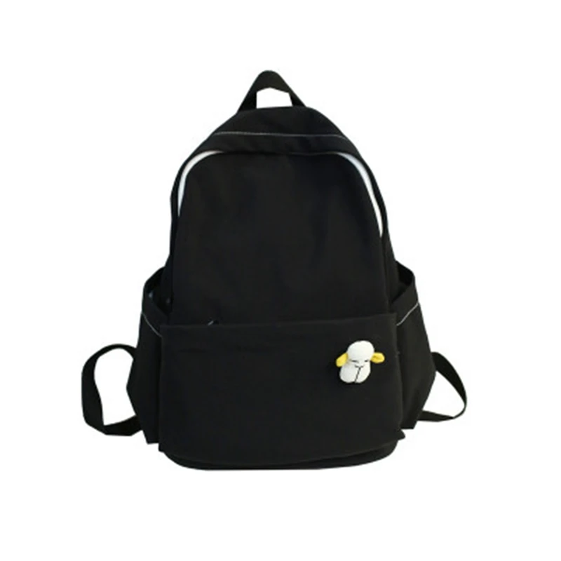 Schoolbag Female Korean Version of High School College Students Simple and Versatile Backpack Campus Girl Rucksack
Schoolbag Female Korean Version of High School College Students Simple and Versatile Backpack Campus Girl Rucksack
