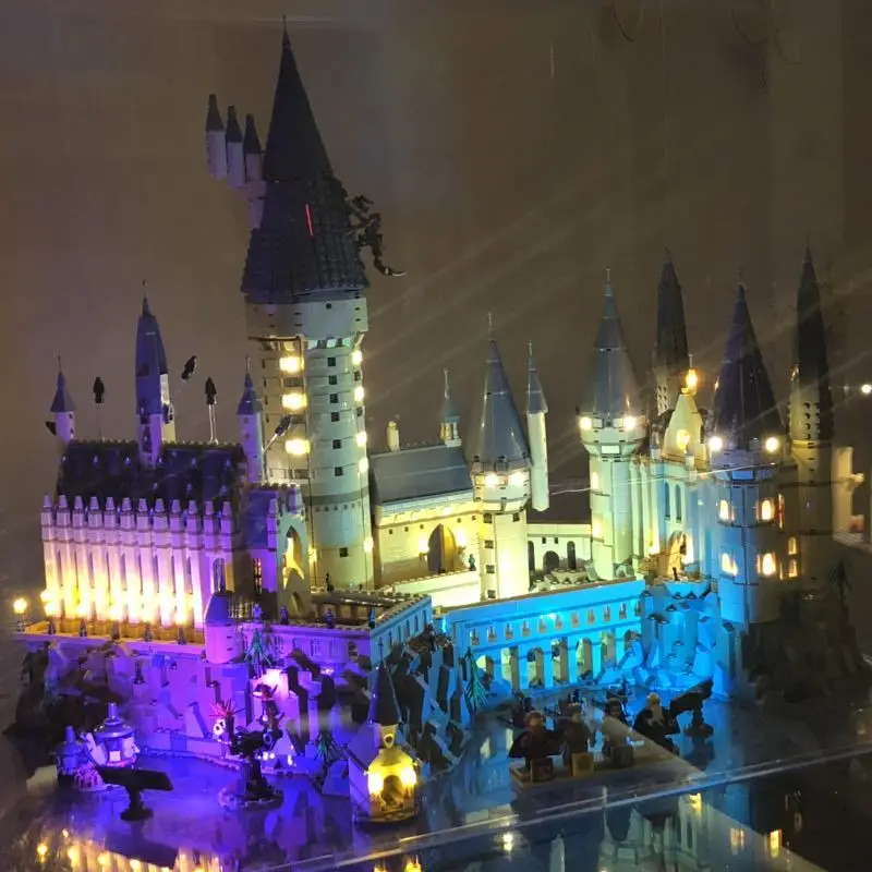 Compatible HarryINGLYS Potter Hogwart’sss Magic Castle 71043 Building Blocks Bricks Lepining 16060 Toys Gifts