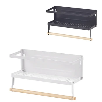 Refrigerator nets Storage Rack Cling Film Greaseproof Paper Tissue Holder Wall Shelf for Kitchen Accessories
Refrigerator nets Storage Rack Cling Film Greaseproof Paper Tissue Holder Wall Shelf for Kitchen Accessories