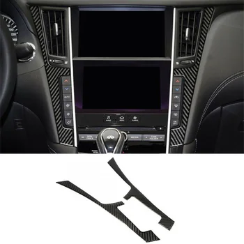 Black Stylish Carbon Fiber Console Panel Frame Trim Car Interior Decorative Sticker For Infiniti Q50 Q60 2014-2019
Black Stylish Carbon Fiber Console Panel Frame Trim Car Interior Decorative Sticker For Infiniti Q50 Q60 2014-2019