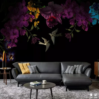 Custom Photo Waterproof Canvas Wallpaper 3D Hand Painted Peony Flowers Black Living Room Bedroom Background Wall Poster Mural
Custom Photo Waterproof Canvas Wallpaper 3D Hand Painted Peony Flowers Black Living Room Bedroom Background Wall Poster Mural