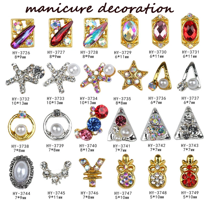 New Japanese Nail Decoration Starfish Pineapple Refraction Luxurious Embellishment Manicure Women Gift
New Japanese Nail Decoration Starfish Pineapple Refraction Luxurious Embellishment Manicure Women Gift