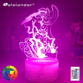 Led 3d Night Light Lamp Japanese Anime ONE PIECE Trafalgar D. Water Law Figure Nightlight for Child Bedroom Decor Lamp Bedside
Led 3d Night Light Lamp Japanese Anime ONE PIECE Trafalgar D. Water Law Figure Nightlight for Child Bedroom Decor Lamp Bedside
