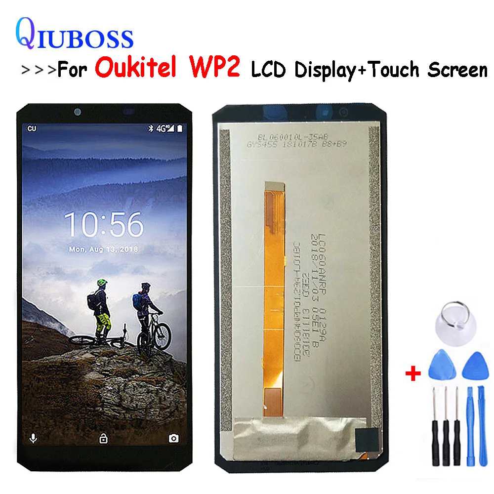 Для Oukitel WP2 ЖК-дисплей + сенсорная панель дигитайзер Запасные части в сборе 6,0 дюйма + Инструменты
Для Oukitel WP2 ЖК-дисплей + сенсорная панель дигитайзер Запасные части в сборе 6,0 дюйма + Инструменты