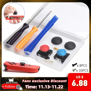 Data Frog 3D Analog Joycon Joystick Thumb Sticks for Nintend Switch NS Sensor Module Repair Tool for NS JoyCon Replacement
Data Frog 3D Analog Joycon Joystick Thumb Sticks for Nintend Switch NS Sensor Module Repair Tool for NS JoyCon Replacement