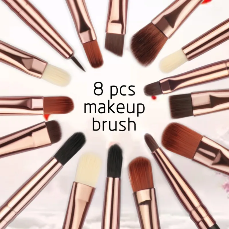 Professional Foundation Eyebrow Eyeliner Blush Cosmetic Concealer Brush Tools Double Head Makeup Brushes sets 8 PCS
Professional Foundation Eyebrow Eyeliner Blush Cosmetic Concealer Brush Tools Double Head Makeup Brushes sets 8 PCS