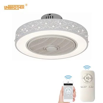 50cm Ceiling Fan Remote Control with Lights Smart Cell Phone APP Wi-Fi Indoor Home Decoration Modern Lighting Circular Round 
50cm Ceiling Fan Remote Control with Lights Smart Cell Phone APP Wi-Fi Indoor Home Decoration Modern Lighting Circular Round