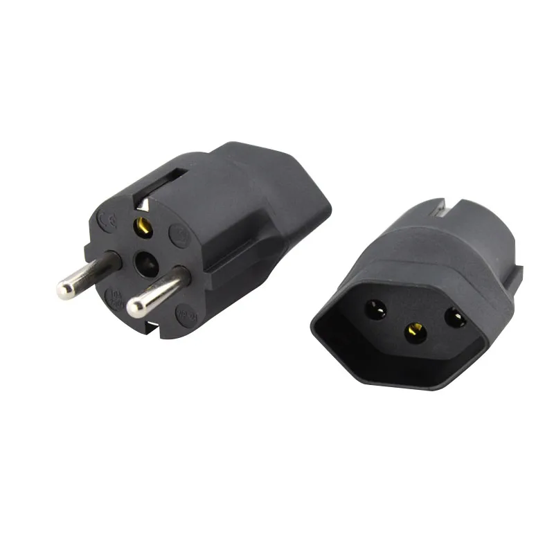 Europ AC Power Plug Charger Swiss to Germany Plug adaptor Travel Adapter socket 10A 250V EU Power adapter Electrical Plug
Europ AC Power Plug Charger Swiss to Germany Plug adaptor Travel Adapter socket 10A 250V EU Power adapter Electrical Plug