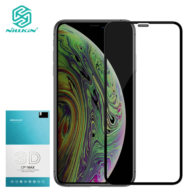 

Nillkin Full Screen Protector for iPhone 11 Pro Max 3D CP+MAX Full Coverage Anti-explosion Tempered Glass