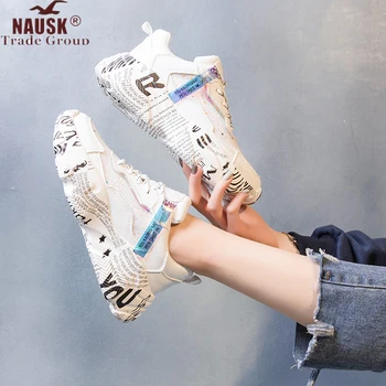 Women's Sneakers 2020 PU Splash Ink Laser High Platform Increasing Woman Hidden Trainers Luminous Chunky Heels Female Shoes
Women's Sneakers 2020 PU Splash Ink Laser High Platform Increasing Woman Hidden Trainers Luminous Chunky Heels Female Shoes