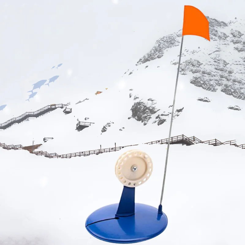 Winter Outdoor Ice Fishing Plate Warning Rod Tip-ups Pole With Alarm Flag Stability Abs Fishing Tools Accessory
Winter Outdoor Ice Fishing Plate Warning Rod Tip-ups Pole With Alarm Flag Stability Abs Fishing Tools Accessory