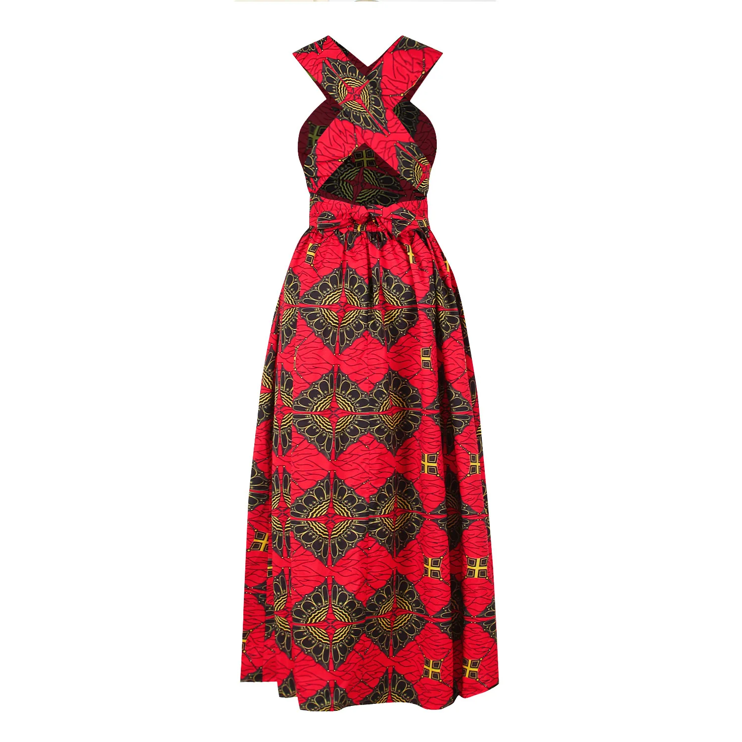 2020 Latest Ankara African Dresses Nigerian Dress For Women Ankara Wax Print Maxi Dress Party Girl Kanga Clothes Polyester 14 2020 Latest Ankara African Dresses Nigerian Dress For Women Ankara Wax Print Maxi Dress Party Girl Kanga Clothes Polyester