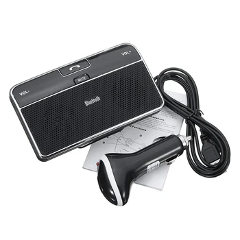 Connect 2 Phone Simultaneously Bluetooth Version 4.1 Hand-Free Taking Time 10-12h Vehicle Speakerphone Speaker Car Kit Sun Visor
Connect 2 Phone Simultaneously Bluetooth Version 4.1 Hand-Free Taking Time 10-12h Vehicle Speakerphone Speaker Car Kit Sun Visor