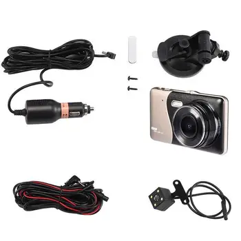 4 Inch LCD Screen 170 Degree Dash Cam Dual Lens HD Car Vehicle Video G-Sensor DVR Monitor Parking 1080P Recorder Camera J5Q5
4 Inch LCD Screen 170 Degree Dash Cam Dual Lens HD Car Vehicle Video G-Sensor DVR Monitor Parking 1080P Recorder Camera J5Q5