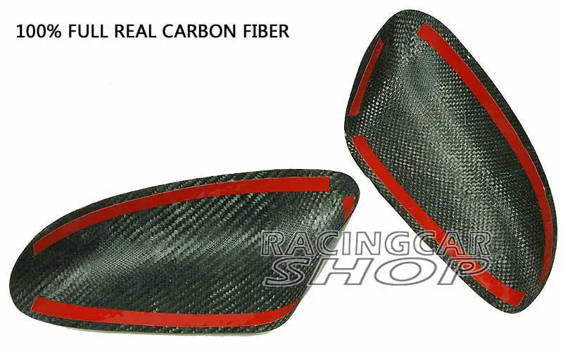 REAL CARBON FIBER WING MIRROR COVER 1pair for 03-11 MAZDA RX-8 RX8 R3 SE3P 13B MAZDASPEED