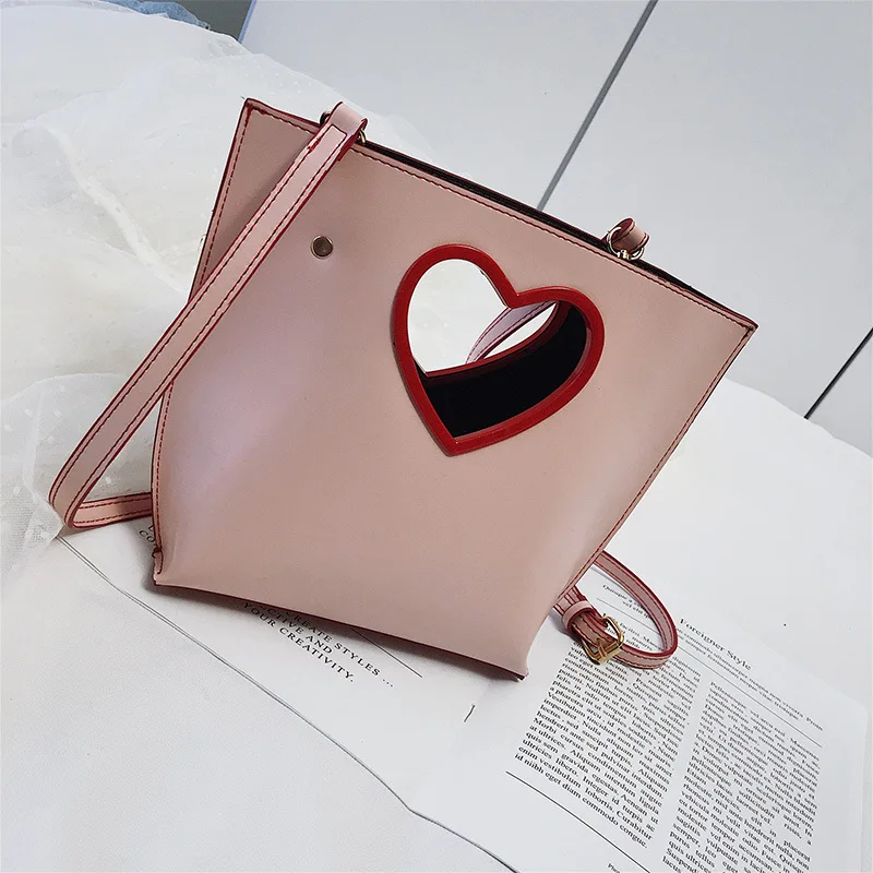 Simple WOMEN'S Bag 2019 Spring And Summer New Style Korean-style Fashion Heart Hand GIRL'S Small Shoulder Bag Versatile Shoulder
Simple WOMEN'S Bag 2019 Spring And Summer New Style Korean-style Fashion Heart Hand GIRL'S Small Shoulder Bag Versatile Shoulder