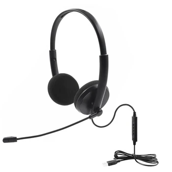 USB Call Center Headset with Noise Cancelling Mic Headset for PC Home Office Phone Customer Service Plug and Play
USB Call Center Headset with Noise Cancelling Mic Headset for PC Home Office Phone Customer Service Plug and Play