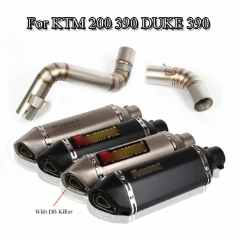 Duke 390 Motorcycle Exhaust System Slip on Muffler Mid Link Connect Pipe Whole Set Pipe for KTM 200 390 2012-2016 Modified
Duke 390 Motorcycle Exhaust System Slip on Muffler Mid Link Connect Pipe Whole Set Pipe for KTM 200 390 2012-2016 Modified