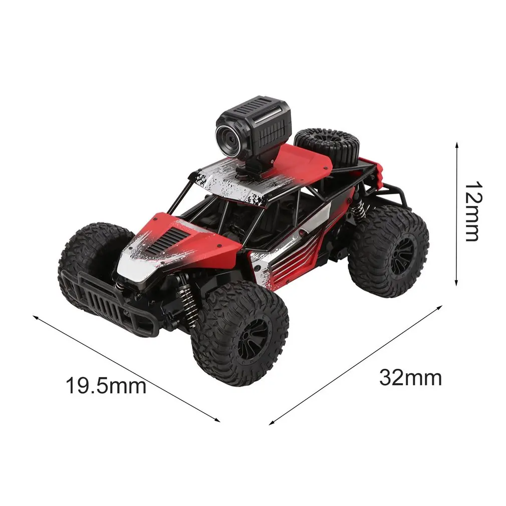 DM-1801 Electric 4 Wheel Drive Buggy Rock 1/16 Crawler RC Car Wifi FPV 0.3MP Camera Off-Road Vehicle Toys for Children
DM-1801 Electric 4 Wheel Drive Buggy Rock 1/16 Crawler RC Car Wifi FPV 0.3MP Camera Off-Road Vehicle Toys for Children
