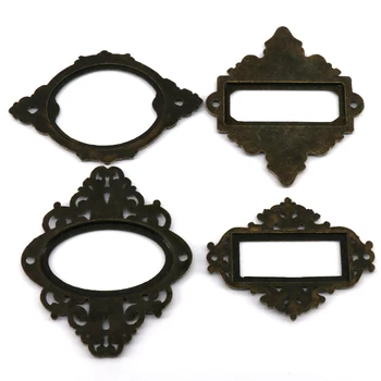 12Pcs Antique Copper color Decorative Label Frame Cabinet Drawer Box Case Bin File Name Card Holders
12Pcs Antique Copper color Decorative Label Frame Cabinet Drawer Box Case Bin File Name Card Holders