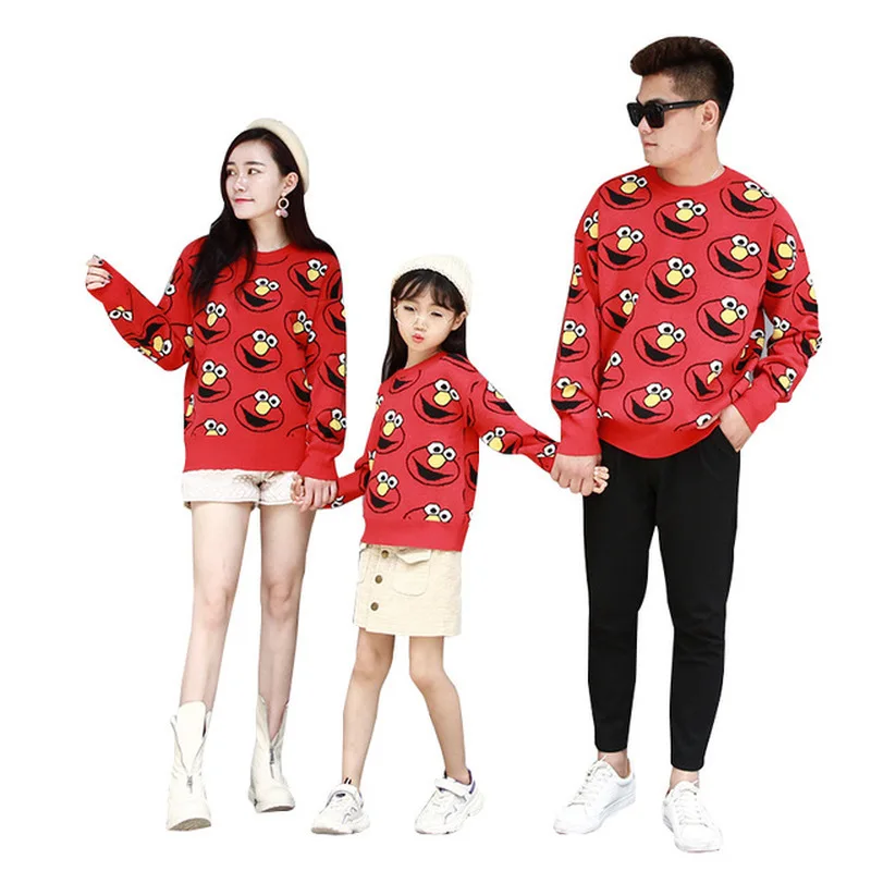 Family Matching Clothes Winter New Korean Version of The Fun of Fun Combinaison Family Look Long Sleeve O-neck Family Clothes
Family Matching Clothes Winter New Korean Version of The Fun of Fun Combinaison Family Look Long Sleeve O-neck Family Clothes