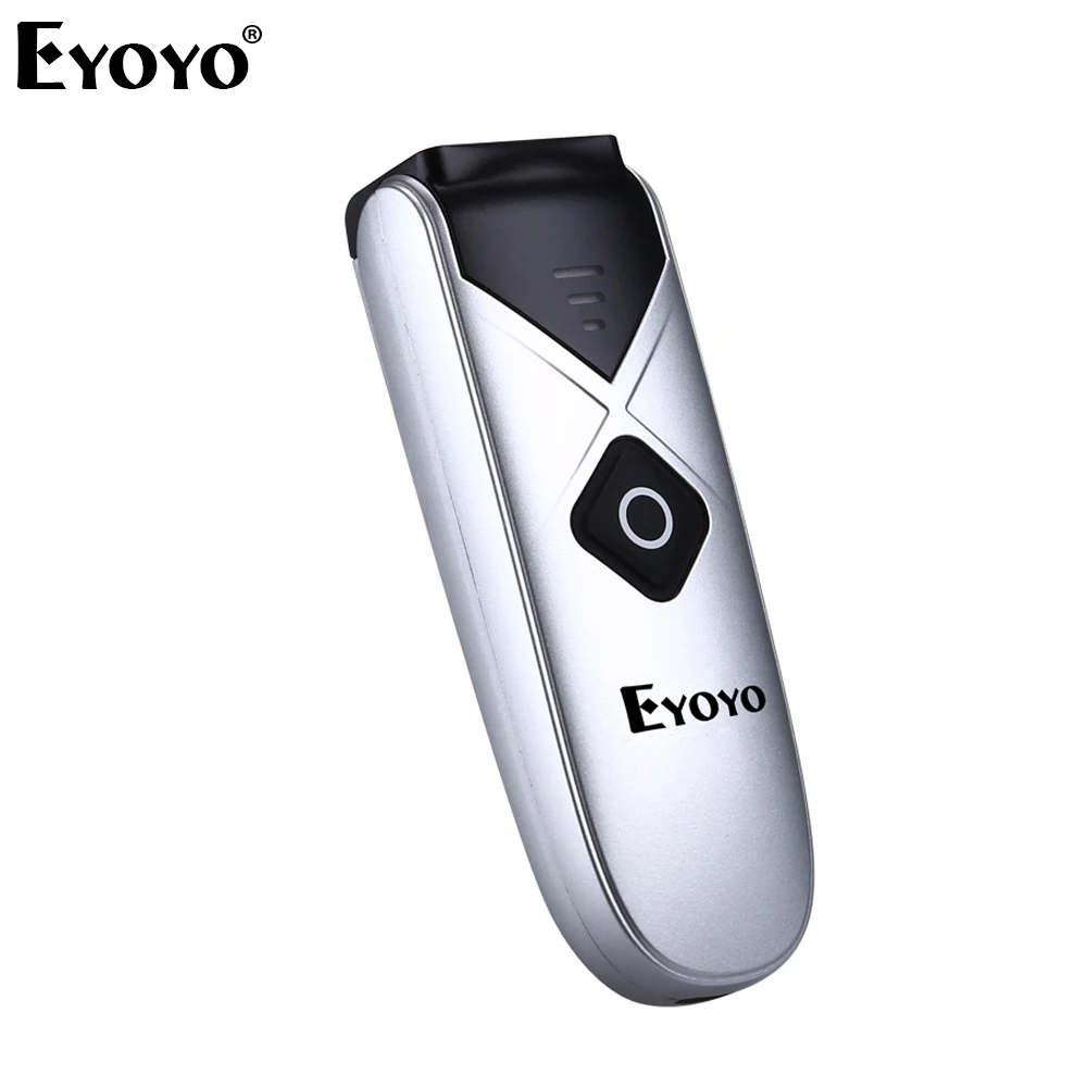 Eyoyo EY-015C Pocket Wireless Bluetooth Barcode Scanner Mini Portable Reader CCD Bar Code Scan for iPad ios Android Tablets PC
Eyoyo EY-015C Pocket Wireless Bluetooth Barcode Scanner Mini Portable Reader CCD Bar Code Scan for iPad ios Android Tablets PC