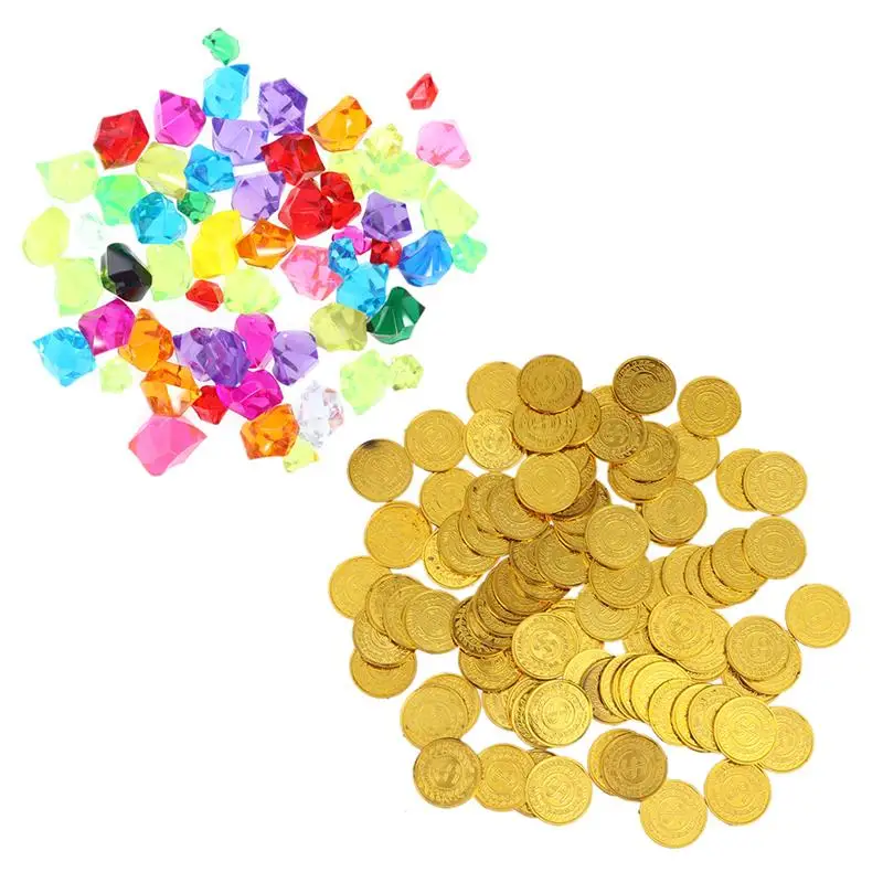 1set Pirate Toys Funny Gold Coin Treasure Creative Pirates Gems Educational Toy for Children
1set Pirate Toys Funny Gold Coin Treasure Creative Pirates Gems Educational Toy for Children