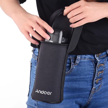 Andoer Camera Bag Flash Light Speedlite Storage Bag Case Shockproof with Shoulder Strap for Canon Nikon Yongnuo On-camera Flash
Andoer Camera Bag Flash Light Speedlite Storage Bag Case Shockproof with Shoulder Strap for Canon Nikon Yongnuo On-camera Flash