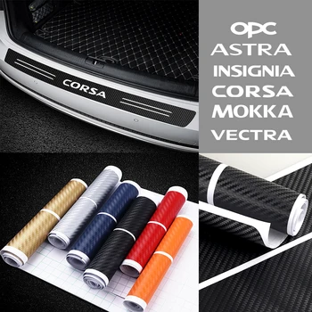 Car Styling 3D Carbon Fiber Rear Bumper Trunk Protector Sticker for Opel OPC Astra Mokka Vectra Insignia Corsa Auto Accessories
Car Styling 3D Carbon Fiber Rear Bumper Trunk Protector Sticker for Opel OPC Astra Mokka Vectra Insignia Corsa Auto Accessories