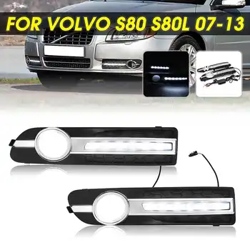 2pcs Car LED DRL Daytime Running Lights Running Lamp Headlight For Volvo S80 S80L 2007 2008 2009 2010 2011 2012 2013
2pcs Car LED DRL Daytime Running Lights Running Lamp Headlight For Volvo S80 S80L 2007 2008 2009 2010 2011 2012 2013
