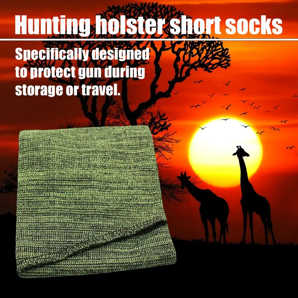 Knit Polyester Gun Sock Silicone Treated Protector Cover Bag Moistureproof Storage Sleeve Case
Knit Polyester Gun Sock Silicone Treated Protector Cover Bag Moistureproof Storage Sleeve Case