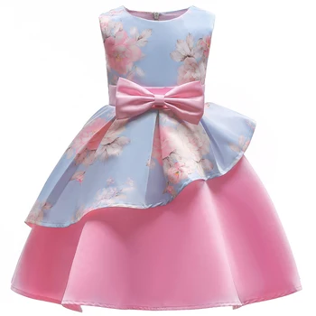 2-10 year Children Clothing clothes Kids girl stripe bow Princess Dress for Girl Party Birthday Festive pink flower girl dresses 
2-10 year Children Clothing clothes Kids girl stripe bow Princess Dress for Girl Party Birthday Festive pink flower girl dresses