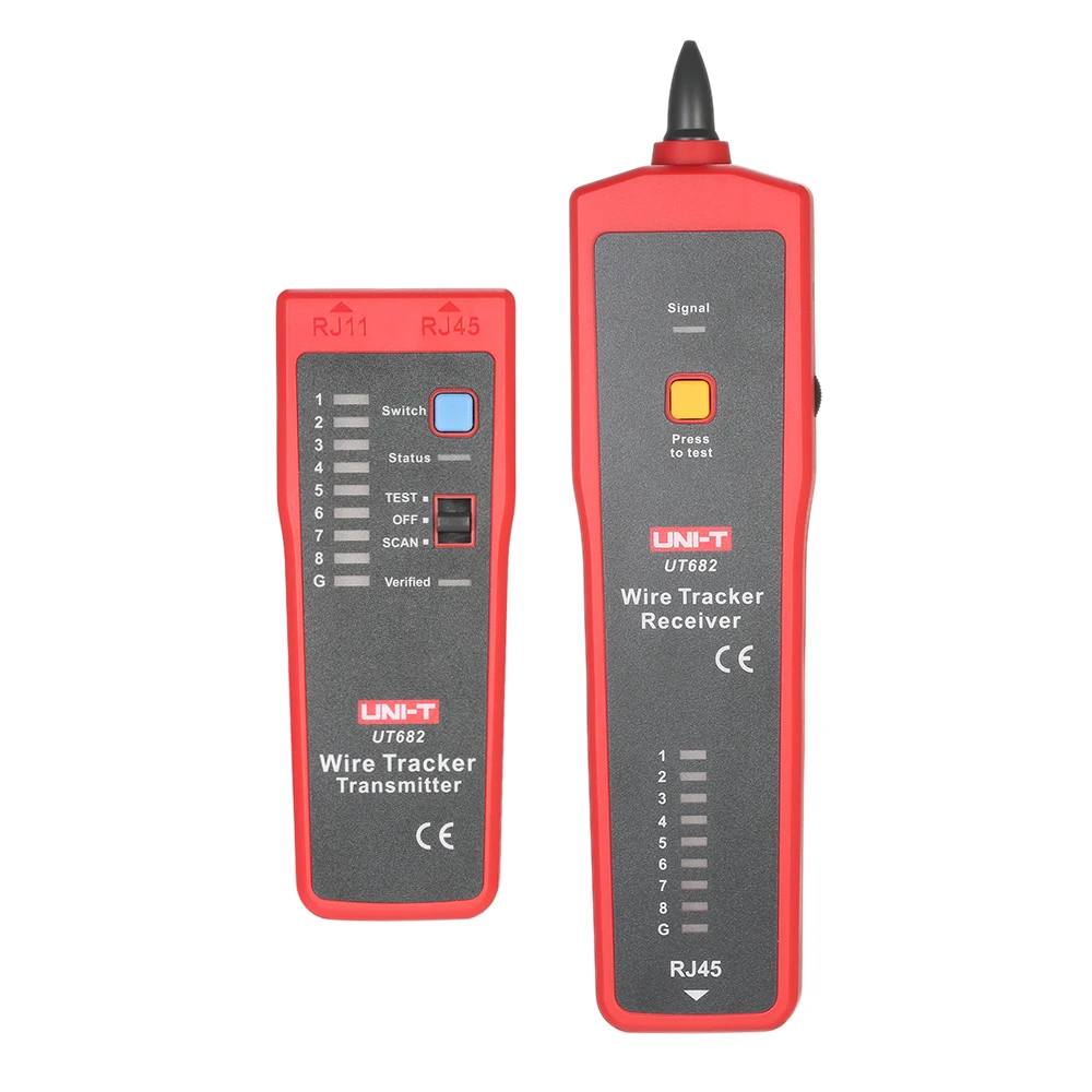 UNI-T UT682 Multi-functional Handheld Wire Tester Tracker RJ11 RJ45 Wire Line Finder Cable Testing Tool for Network Maintenance
UNI-T UT682 Multi-functional Handheld Wire Tester Tracker RJ11 RJ45 Wire Line Finder Cable Testing Tool for Network Maintenance