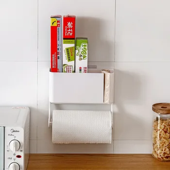Kitchen Hanger Rack Hole Punched Hanging Paper Holder Magnet Cardboard Box Side zhi jin juan Refrigerator Nordic Film Storage Ra
Kitchen Hanger Rack Hole Punched Hanging Paper Holder Magnet Cardboard Box Side zhi jin juan Refrigerator Nordic Film Storage Ra