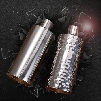 Creative 500ml Uneven/Mirror Surface Water Wine Bottle Vodka Whisky Flagon Thick 18/8 Stainless steel alcohol Liquor Hip Flask
Creative 500ml Uneven/Mirror Surface Water Wine Bottle Vodka Whisky Flagon Thick 18/8 Stainless steel alcohol Liquor Hip Flask